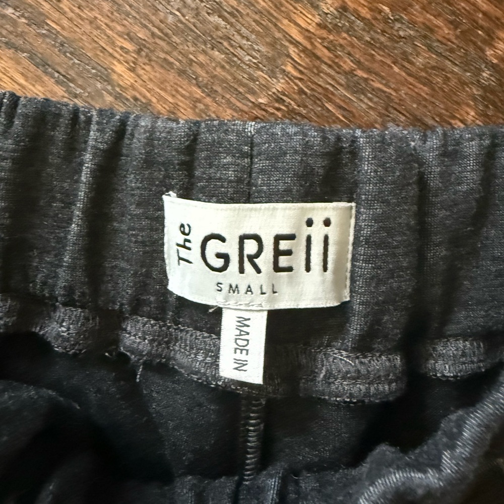 Women's Gray and Black Jogger Set - Picture 6 of 8